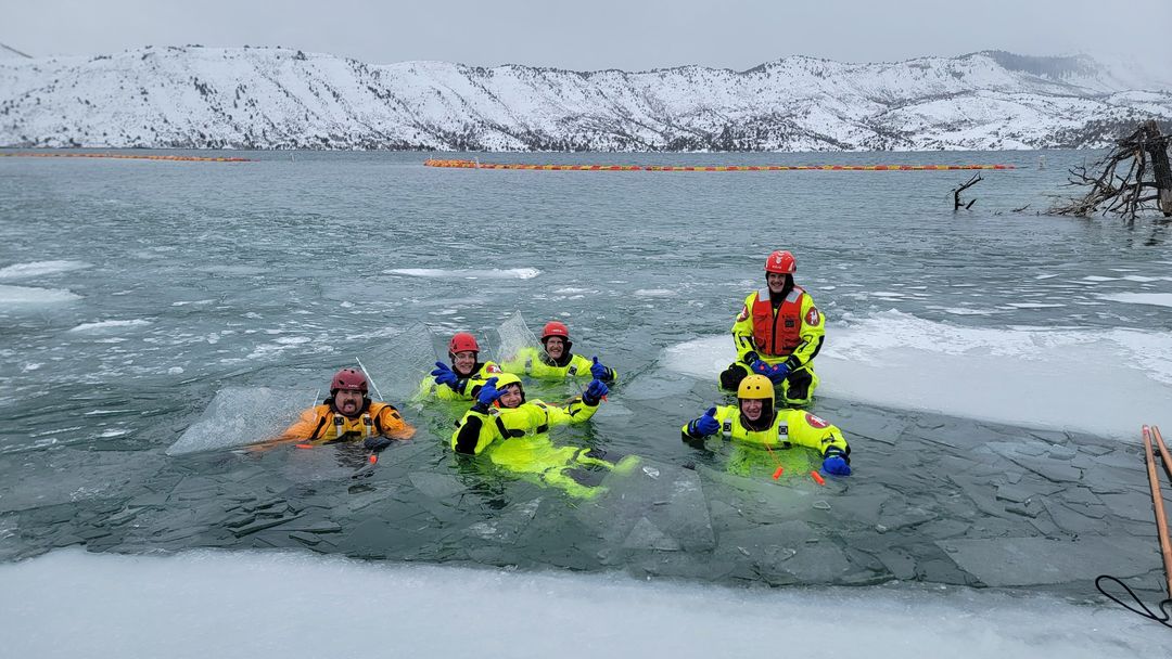 Surface Ice Rescue Training